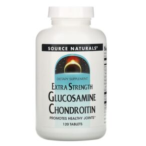 Thực phẩm chức năng Source Naturals Glucosamine Chondroitin Extra Strength 120 Tablets 021078013822