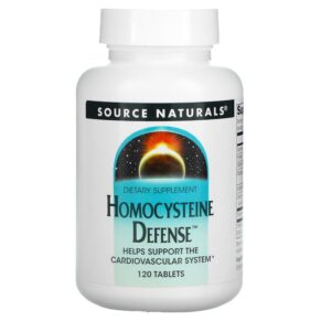 Thực phẩm chức năng Source Naturals Homocysteine Defense 120 Tablets 021078010395
