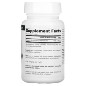 Source Naturals HydroxoCobalamin Vitamin B12 Cherry 1 mg 120 Lozenges 3 Thực phẩm bổ sung Source Naturals HydroxoCobalamin Vitamin B12 Cherry 1 mg 120 Lozenges 021078026556