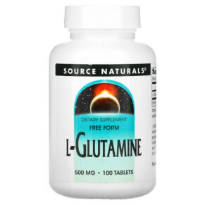 Thực phẩm chức năng Source Naturals L-Glutamine 500 mg 100 Tablets 021078001270