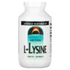 Thực phẩm chức năng Source Naturals L-Lysine 1.000 mg 200 Tablets 021078026808