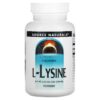 Thực phẩm chức năng Source Naturals L-Lysine Powder 3.53 oz (100 g) 021078001355