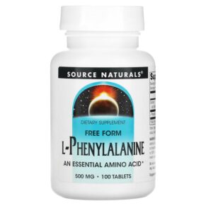 Thực phẩm chức năng Source Naturals L-Phenylalanine 250 mg 100 Tablets 021078001614