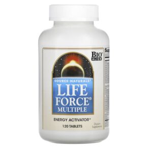 Thực phẩm chức năng Source Naturals Life Force Multiple 120 Tablets 021078007975
