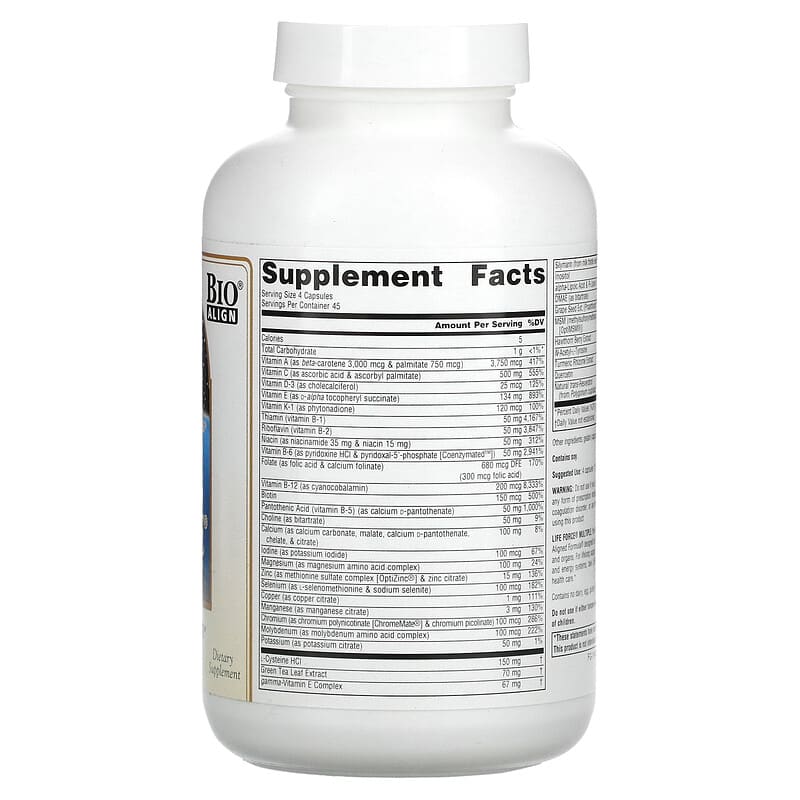 Source Naturals Life Force Multiple No Iron 180 Capsules 2 Thực phẩm bổ sung Source Naturals Life Force Multiple No Iron 180 Capsules 021078014928