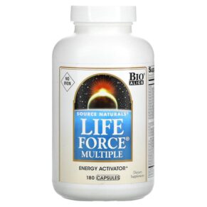 Thực phẩm chức năng Source Naturals Life Force Multiple No Iron 180 Capsules 021078014928