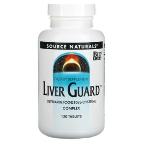 Thực phẩm chức năng Source Naturals Liver Guard 120 Tablets 021078001096