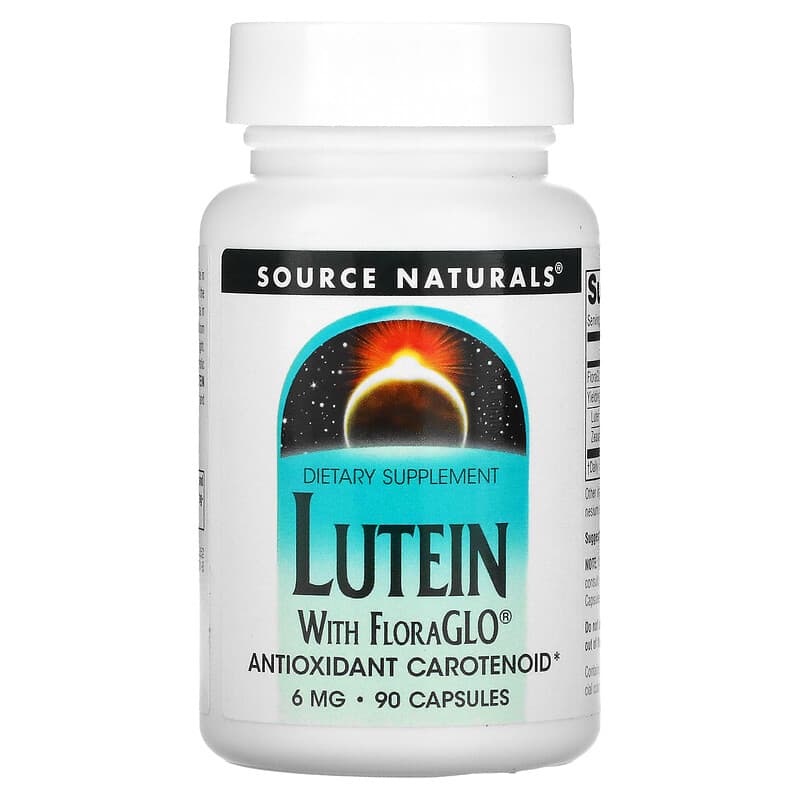 Source Naturals Lutein 6 mg 90 Capsules 8 Thực phẩm chức năng Source Naturals Lutein 6 mg 90 Capsules 021078000525