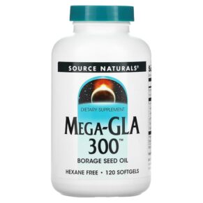 Thực phẩm chức năng Source Naturals Mega-GLA 300 120 Softgels 021078000839