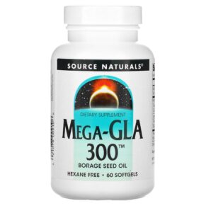 Thực phẩm chức năng Source Naturals Mega-GLA 300 60 Softgels 021078009108