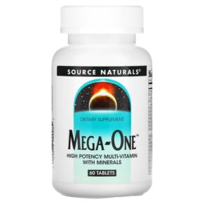 Thực phẩm chức năng Source Naturals Mega-One 60 Tablets 021078000082