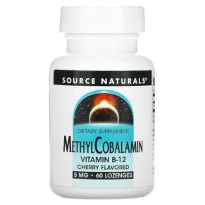 Thực phẩm chức năng Source Naturals MethylCobalamin Cherry 5 mg 60 Lozenges 021078013297