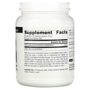 Source Naturals MSM Powder 35 oz (1.000 g) 3 Thực phẩm bổ sung Source Naturals MSM Powder 35 oz (1.000 g) 021078014973