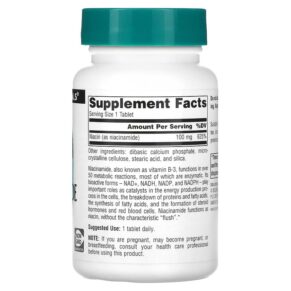 Thực phẩm bổ sung Source Naturals Niacinamide B-3 100 mg 250 Tablets 021078005049