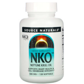 Thực phẩm chức năng Source Naturals NKO Neptune Krill Oil 500 mg 120 Softgels 021078024262