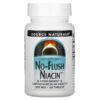 Thực phẩm chức năng Source Naturals No-Flush Niacin 500 mg 60 Tablets 021078009214