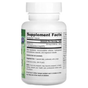 Source Naturals Non-GMO Vitamin D-3 50 mcg (2.000 IU) 120 Vegan Capsules 3 Thực phẩm bổ sung Source Naturals Non-GMO Vitamin D-3 50 mcg (2.000 IU) 120 Vegan Capsules 021078028956