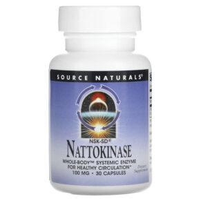 Thực phẩm chức năng Source Naturals NSK-SD Nattokinase 100 mg 30 Capsules 021078018841