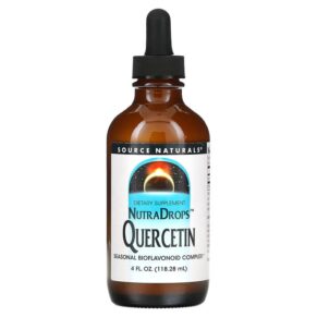Thực phẩm chức năng Source Naturals NutraDrops Quercetin 4 fl oz (118.28 ml) 021078015239