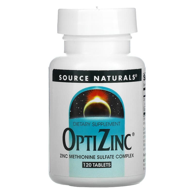 Source Naturals OptiZinc 120 Tablets 8 Thực phẩm chức năng Source Naturals OptiZinc 120 Tablets 021078008484