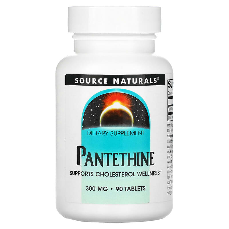 Source Naturals Pantethine 300 mg 90 Tablets 8 Thực phẩm chức năng Source Naturals Pantethine 300 mg 90 Tablets 021078020660