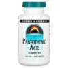 Thực phẩm chức năng Source Naturals Pantothenic Acid 250 mg 250 Tablets 021078005124