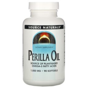 Thực phẩm chức năng Source Naturals Perilla Oil 1000 mg 90 Softgels 021078018643