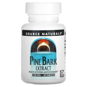 Thực phẩm chức năng Source Naturals Pine Bark Extract 150 mg 60 Tablets 021078020837