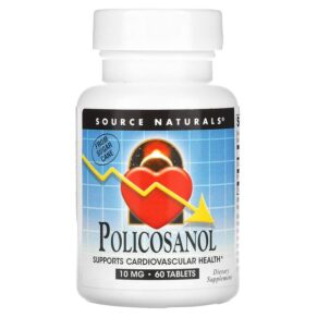 Thực phẩm chức năng Source Naturals Policosanol 10 mg 60 Tablets 021078014485