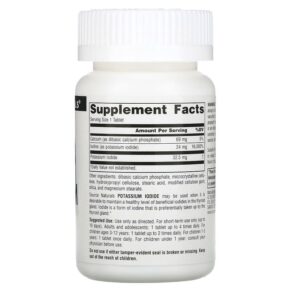 Thực phẩm bổ sung Source Naturals Potassium Iodide 32.5 mg 120 Tablets 021078016069