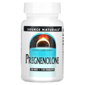 Thực phẩm chức năng Source Naturals Pregnenolone 10 mg 120 Tablets 021078007173