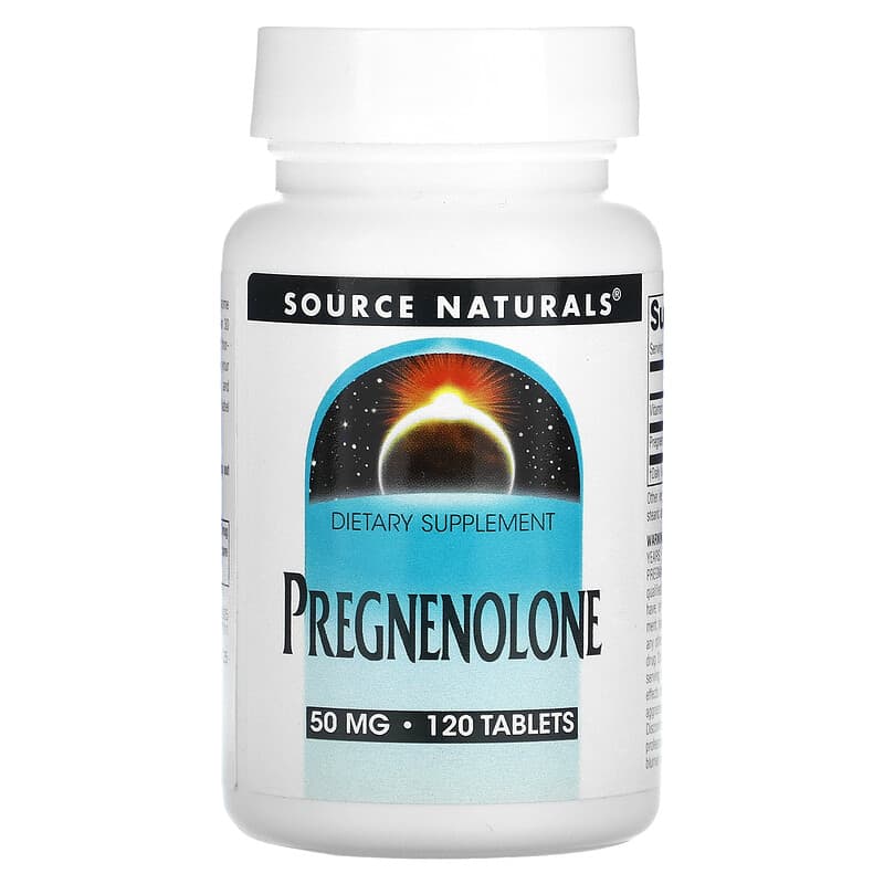 Source Naturals Pregnenolone 50 mg 120 Tablets 8 Thực phẩm chức năng Source Naturals Pregnenolone 50 mg 120 Tablets 021078009252