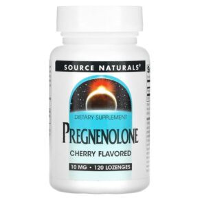 Thực phẩm chức năng Source Naturals Pregnenolone Cherry 10 mg 120 Lozenges 021078006725
