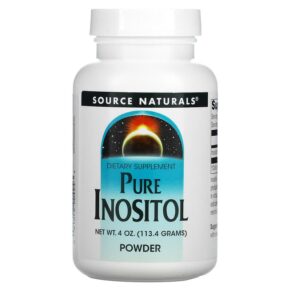Thực phẩm chức năng Source Naturals Pure Inositol Powder 4 oz (113.4 g) 021078004943