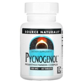 Thực phẩm chức năng Source Naturals Pycnogenol 100 mg 60 Tablets 021078003335