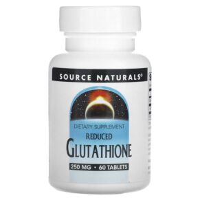 Thực phẩm chức năng Source Naturals Reduced Glutathione 250 mg 60 Tablets 021078012832