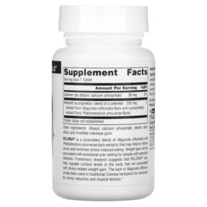 Thực phẩm bổ sung Source Naturals Relora 250 mg 90 Tablets 021078015697