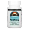 Thực phẩm chức năng Source Naturals Selenium 200 mcg 120 Tablets 021078008118