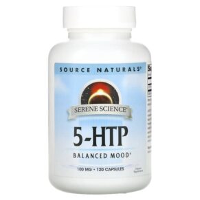 Thực phẩm chức năng Source Naturals Serene Science 5-HTP 100 mg 120 Capsules 021078016960