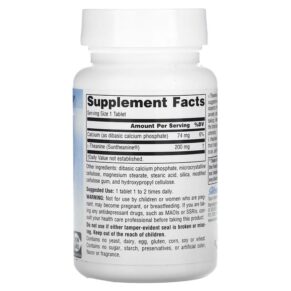Thực phẩm bổ sung Source Naturals Serene Science L-Theanine 200 mg 60 Tablets 021078014997