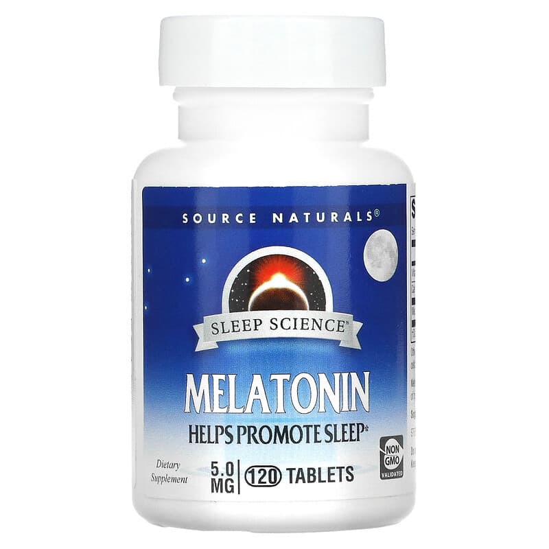 Source Naturals Sleep Science Melatonin 5 mg 120 Tablets 8 Thực phẩm chức năng Source Naturals Sleep Science Melatonin 5 mg 120 Tablets 021078005575