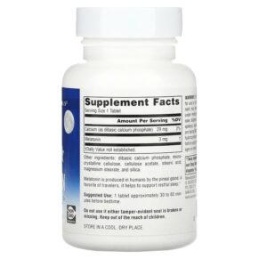 Thực phẩm bổ sung Source Naturals Sleep Science Melatonin Timed Release 3 mg 240 Tablets 021078000679