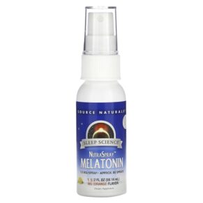 Thực phẩm chức năng Source Naturals Sleep Science NutraSpray Melatonin Orange 1.5 mg 2 fl oz (59.14 ml) 021078003281