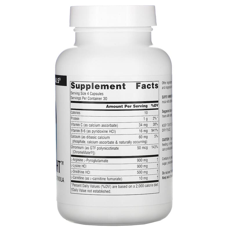 Source Naturals Super Amino Night 120 Capsules 2 Thực phẩm bổ sung Source Naturals Super Amino Night 120 Capsules 021078001119