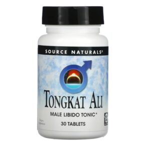 Thực phẩm chức năng Source Naturals Tongkat Ali Male Libido Tonic 30 Tablets 021078016731