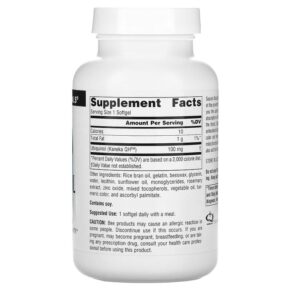 Thực phẩm bổ sung Source Naturals Ubiquinol CoQH 100 mg 90 Softgels 021078021438