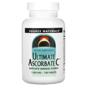 Thực phẩm chức năng Source Naturals Ultimate Ascorbate C 1.000 mg 100 Tablets 021078008323