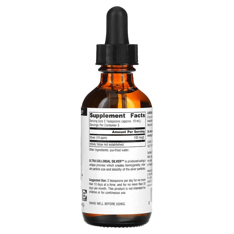 Source Naturals Ultra Colloidal Silver 10 PPM 2 fl oz (59.14 ml) 2 Thực phẩm bổ sung Source Naturals Ultra Colloidal Silver 10 PPM 2 fl oz (59.14 ml) 021078002208