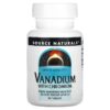 Thực phẩm chức năng Source Naturals Vanadium with Chromium 90 Tablets 021078018353