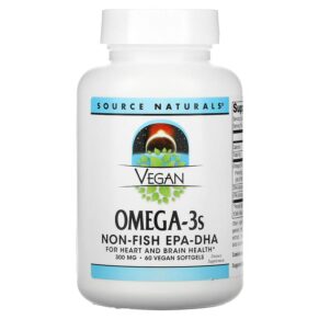 Thực phẩm chức năng Source Naturals Vegan Omega-3S Non-Fish EPA-DHA 300 mg 60 Vegan Softgels 021078024590
